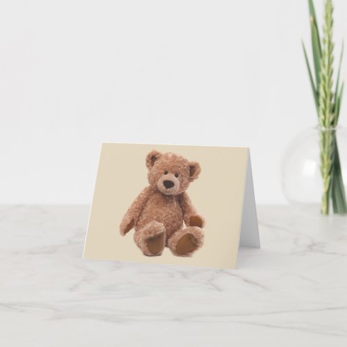 Cute Teddy Bear Card