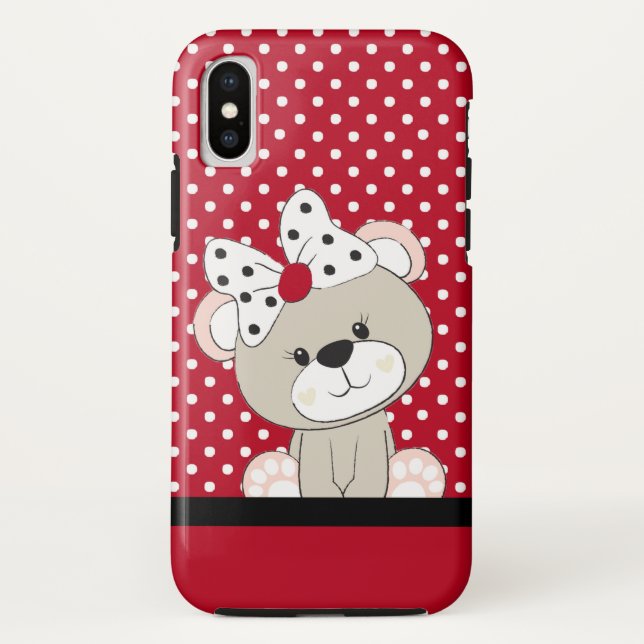 cute teddy bear Case-Mate iPhone case (Back)