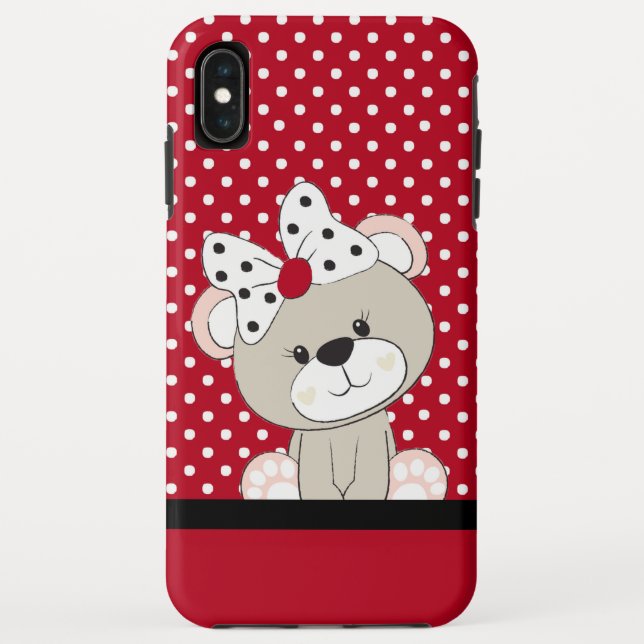 cute teddy bear Case-Mate iPhone case (Back)