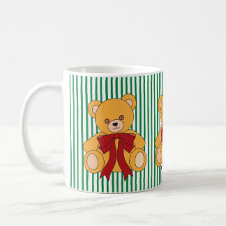 Cute Teddy Bear Christmas Coffee Mug