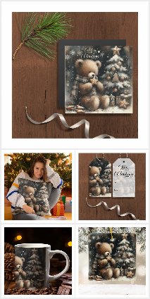Cute Teddy Bear Christmas Collections