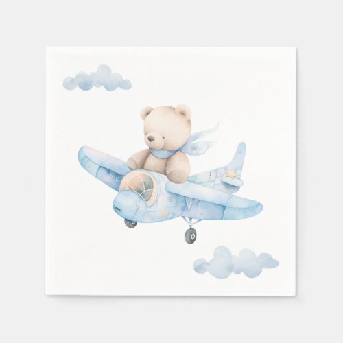 Cute Teddy Bear elegant Paper Napkin