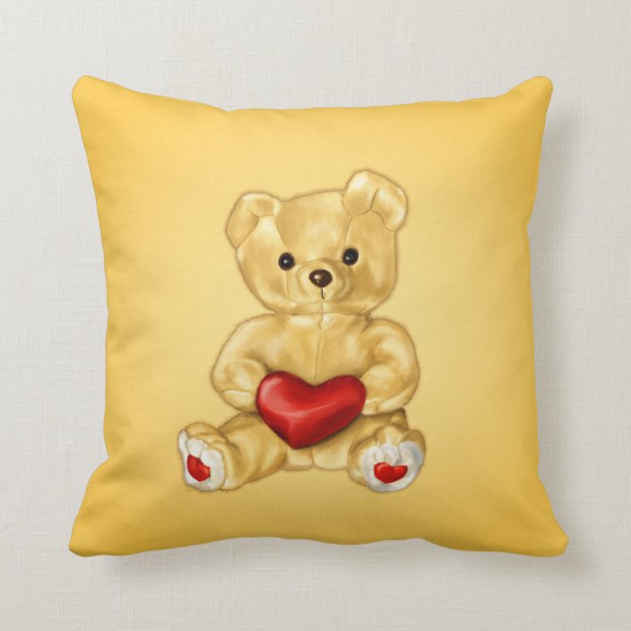 teddy pillow