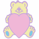 Cute Teddy Bear Love Heart Statuette<br><div class="desc"></div>