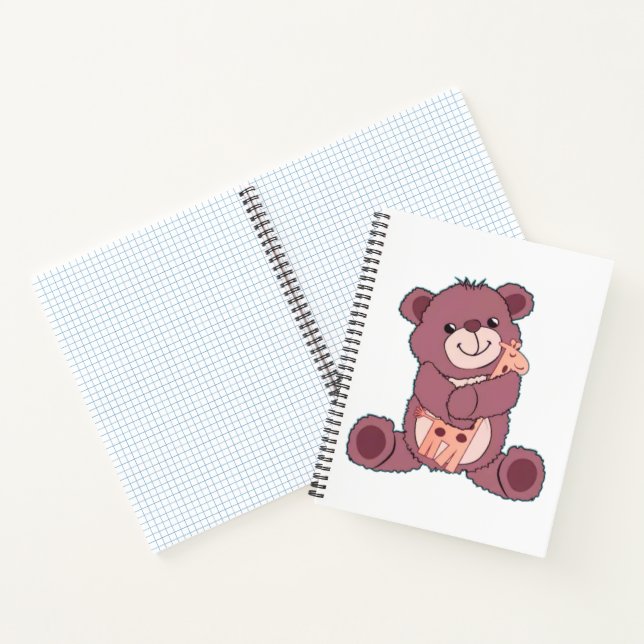 Cute Teddy Bear Notebook (Inside)