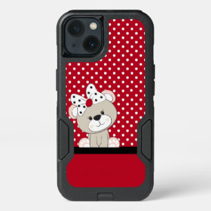 cute teddy bear iPhone 13 case
