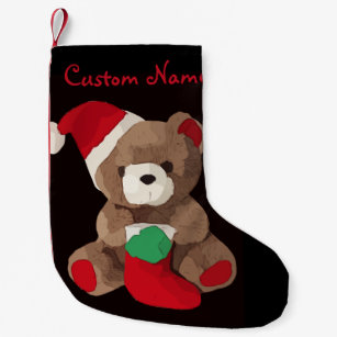 teddy bear christmas stockings