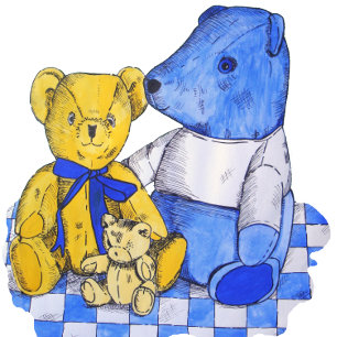 cute teddy bear picture for kids jigsaw puzzle