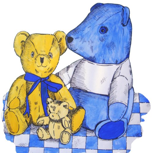 cute teddy bear picture for kids jigsaw puzzle