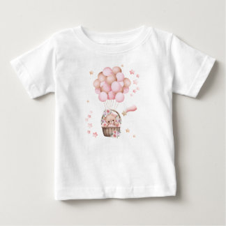 Cute teddy bear t shirt for girls 