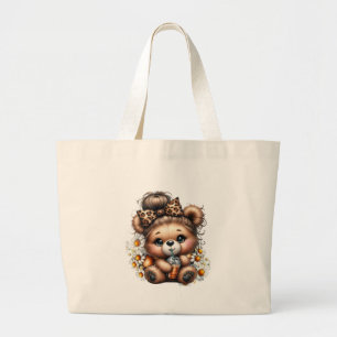 Cute Teddy Bear Tote bags