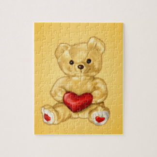 Cute Teddy Bear Toy Kids Jigsaw Puzzle