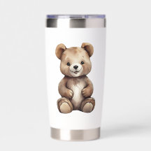 Cute Teddy Bear Tumbler