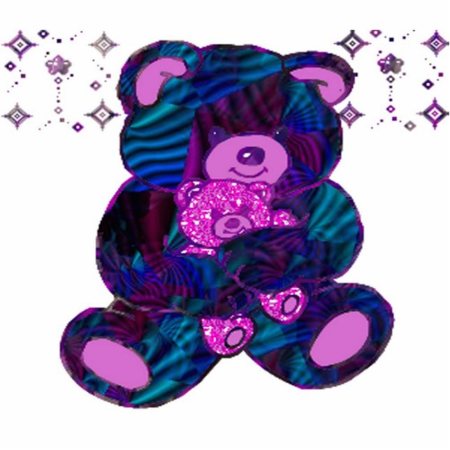 Cute Teddy Statuette (Front)