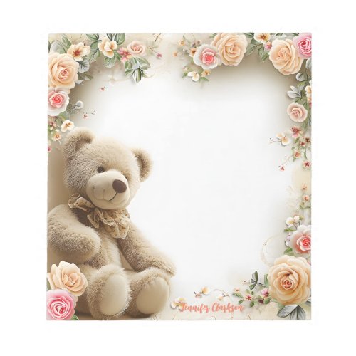 Cute Tedyy Bear 55 x 6 Notepad _ 40 pages
