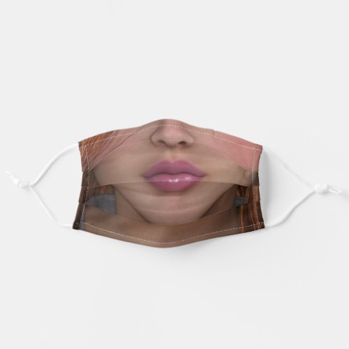 CUTE TEENAGE BABY FACE POUTY LIPS GIRL MASK