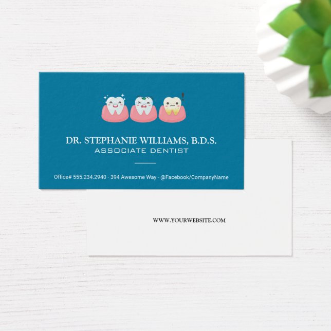 Cute Teeth Logo (Desk)