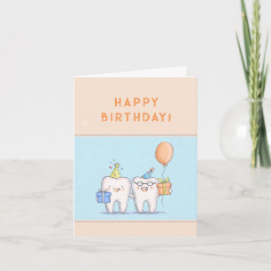 Cute Teeth Patient Card