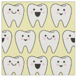 Cute Teeth Tooth Fairy Dentist Dental Yellow Fabric