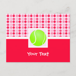 Cute Tennis Ball Postcard