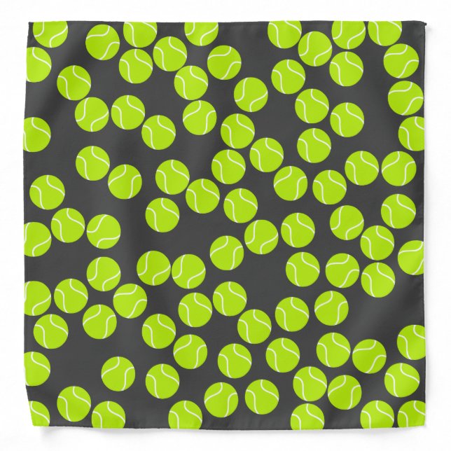 Cute Tennis Balls Bandana (Front)