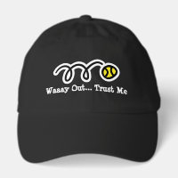 Cute tennis hat with funny quote