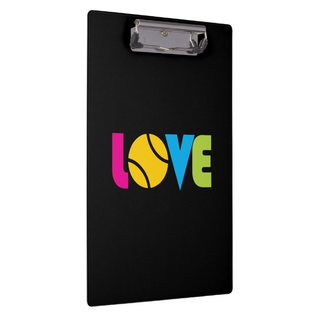 Cute Tennis  LOVE -  Clipboard (Right)
