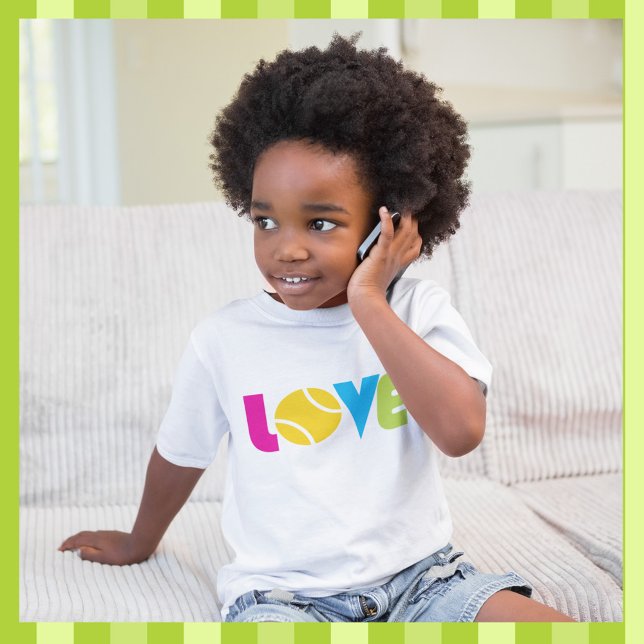 Cute Tennis  LOVE -   Toddler T-shirt (Creator Uploaded)