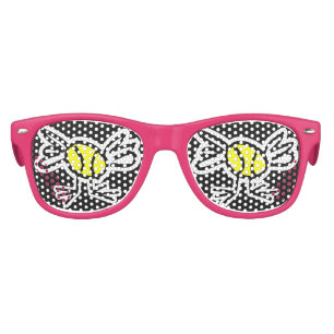 Cute tennis party shades for girl's Birthday party