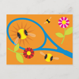 Cute tennis postcards for new address party & more