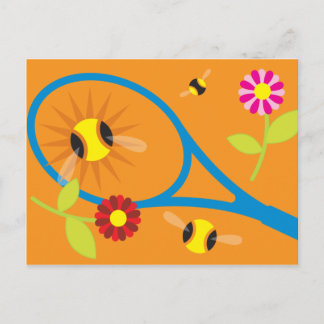 Cute tennis postcards for new address party & more