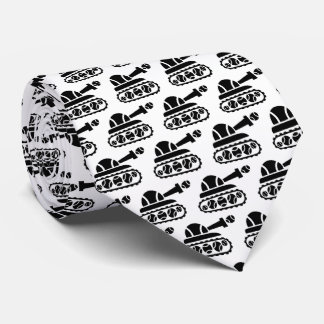 Cute tennis tank neck tie for player or coach dad