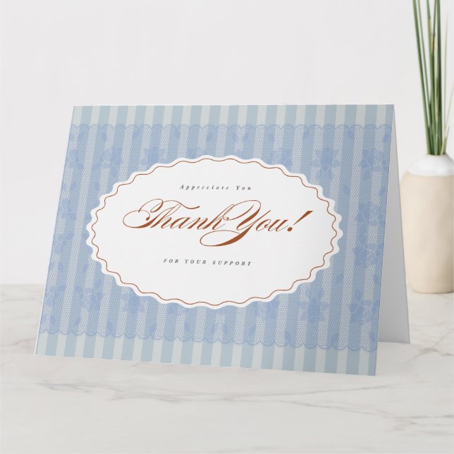 Cute Thank You Card (Front)