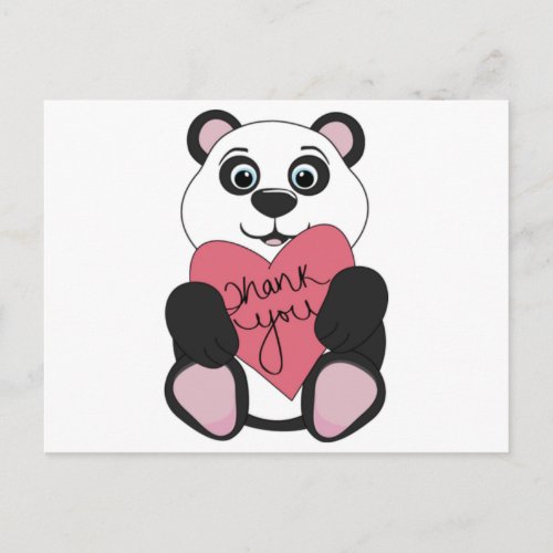 cute thank you card