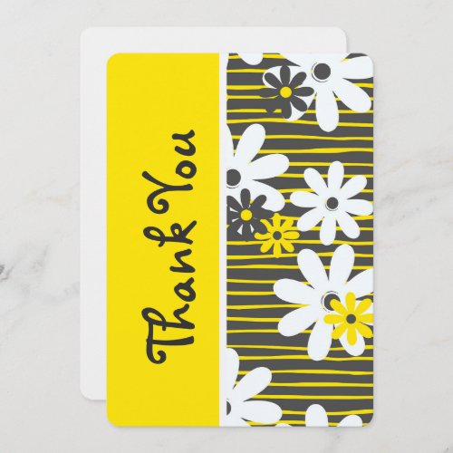 Cute Thank You Card Pretty Floral Thank You Note