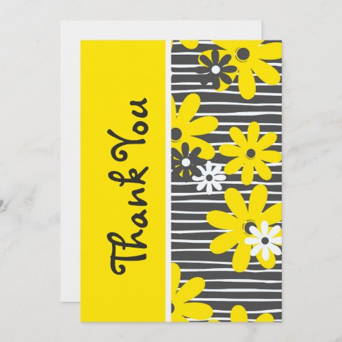 Cute Thank You Card Pretty Floral Thank You Note