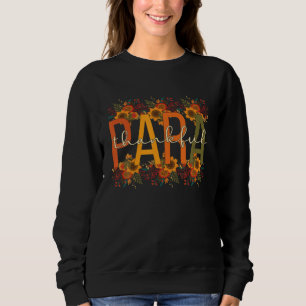 Cute Thankful Paraprofessional Thanksgiving Para W Sweatshirt