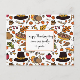 Cute Thanksgiving Cards to Personalize