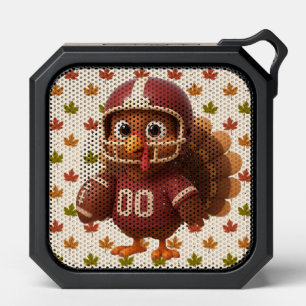 Cute Thanksgiving day football turkey Bluetooth Speaker