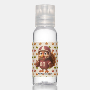 Cute Thanksgiving day football turkey Hand Sanitizer