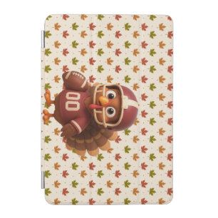 Cute Thanksgiving day football turkey iPad Mini Cover