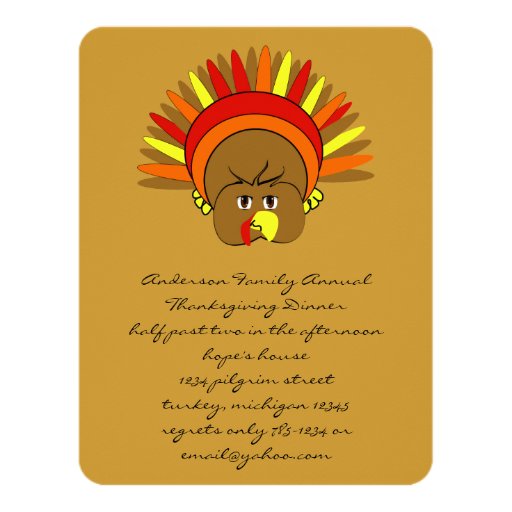 Cute Thanksgiving Invitations 6