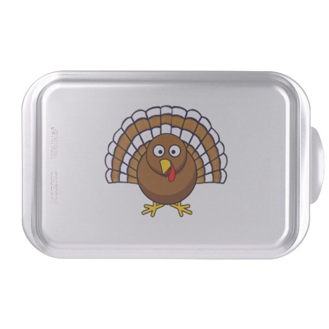 Cute Thanksgiving Turkey Cake Pan (Front)