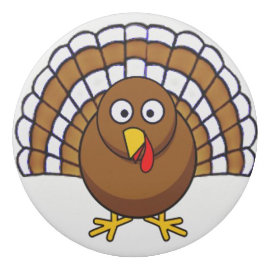 Cute Thanksgiving Turkey Erasers (Front)