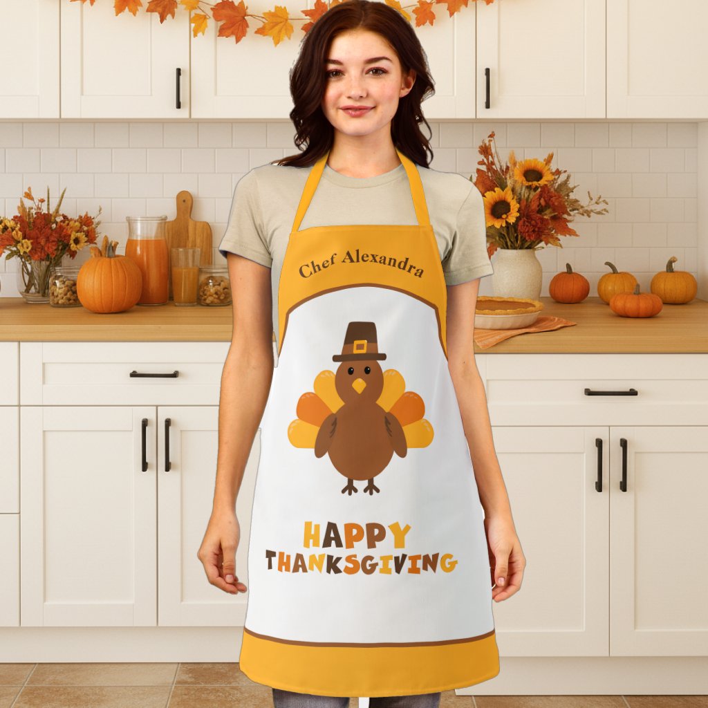 Cute Thanksgiving Turkey Holiday Cooking Gift