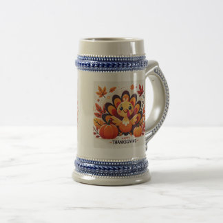 Cute Thanksgiving turkey mug Rim