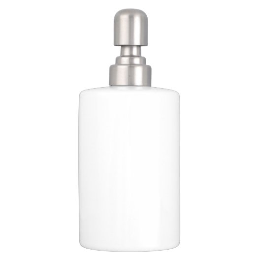 Cute Thanksgiving Turkey Soap Dispenser & Toothbrush Holder (Back)