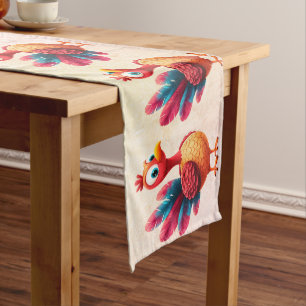 Cute Thanksgiving Turkey Table Runner