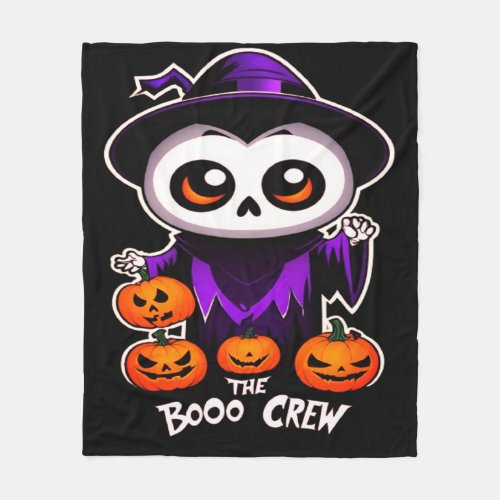 Cute The Boo crew  Fleece Blanket