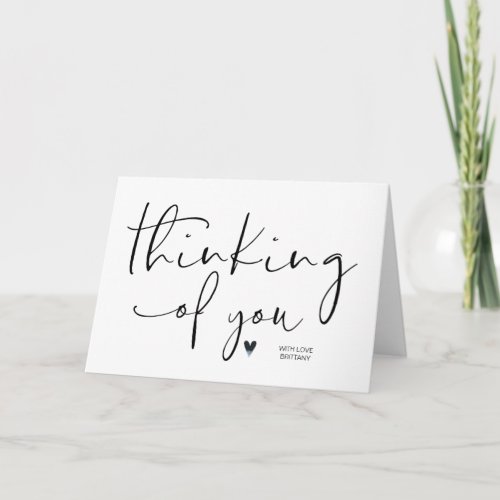 Cute Thinking of You Encouragement Card